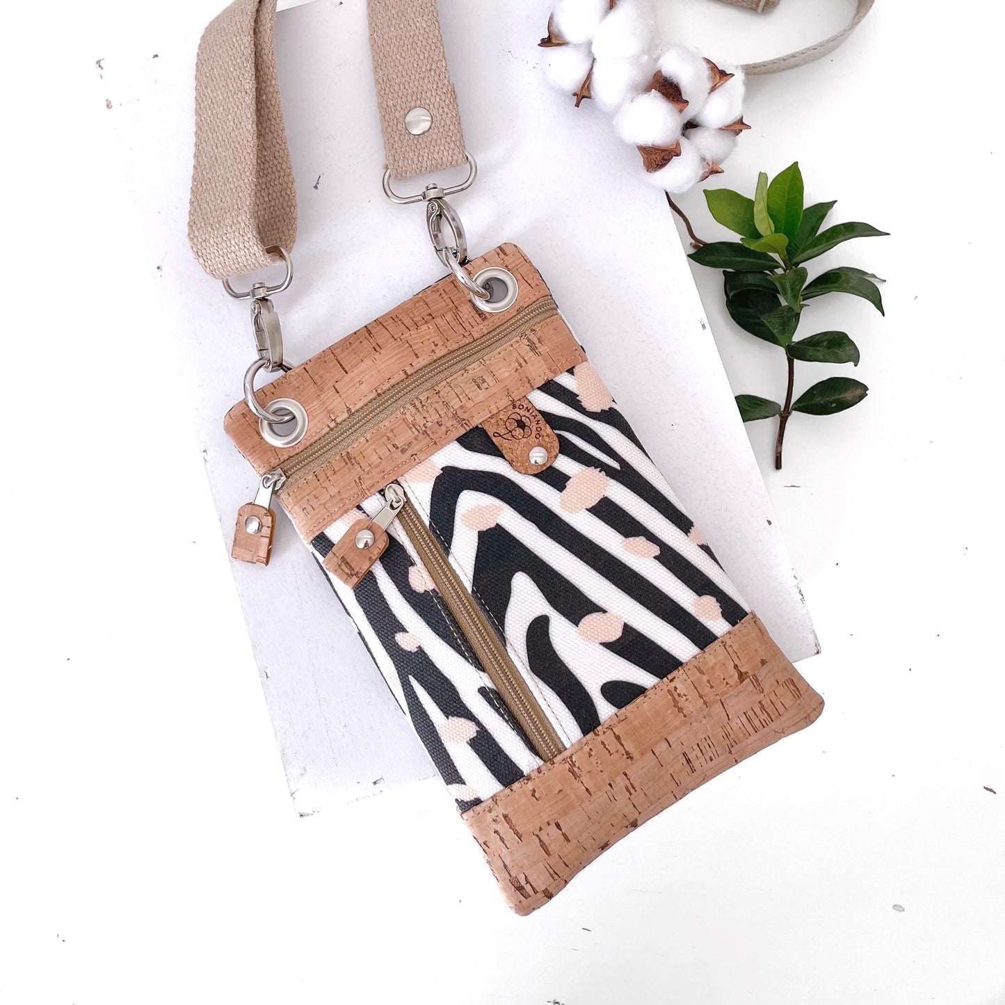 BORSA PORTA CELLULARE ZEBRA